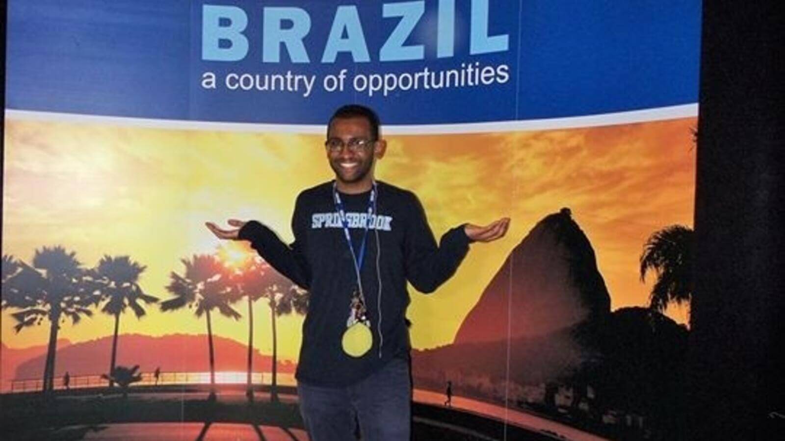 HU Student at Brazilian Embassy