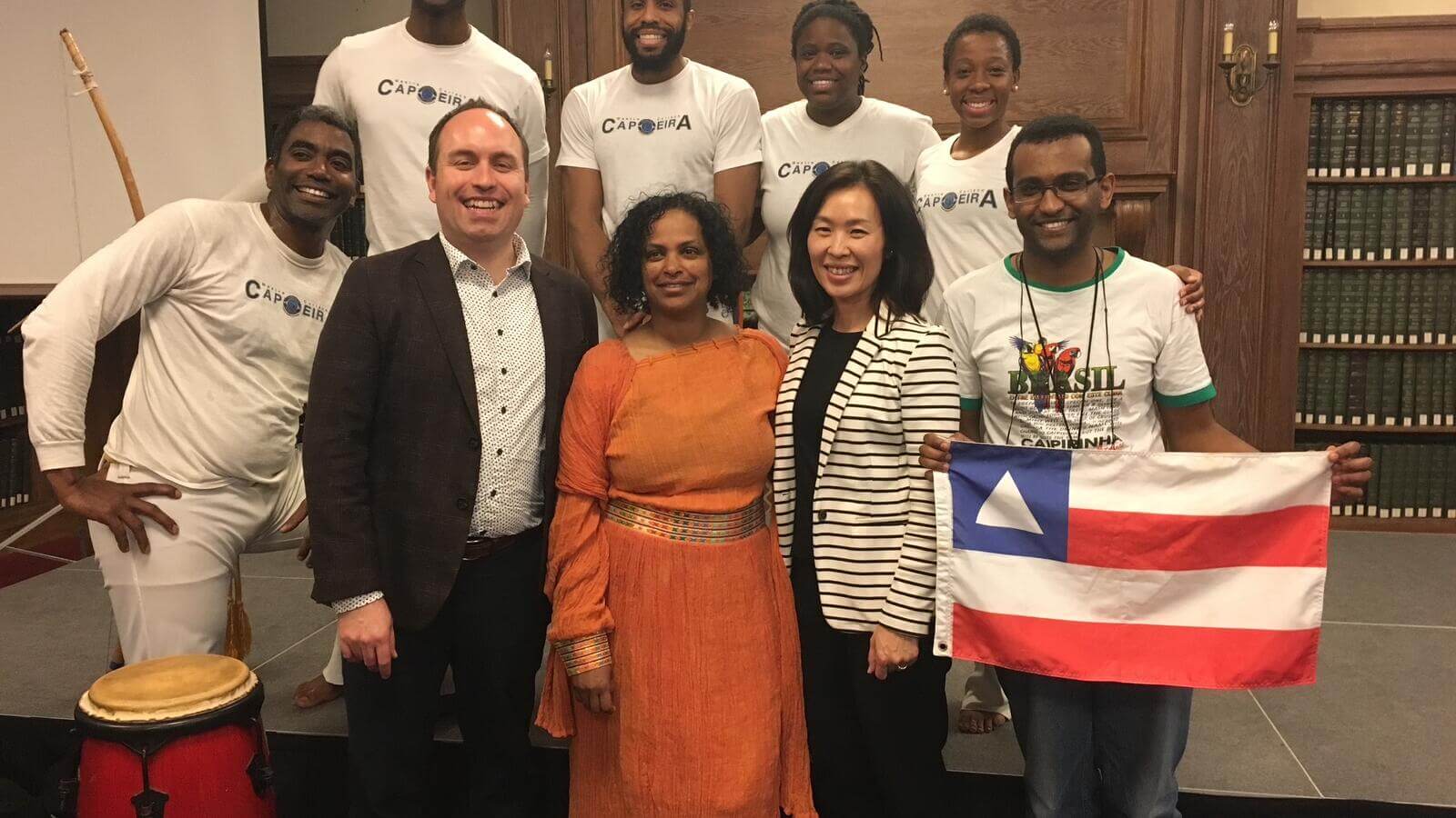 Portuguese Languague Students at Critical Languages Festival