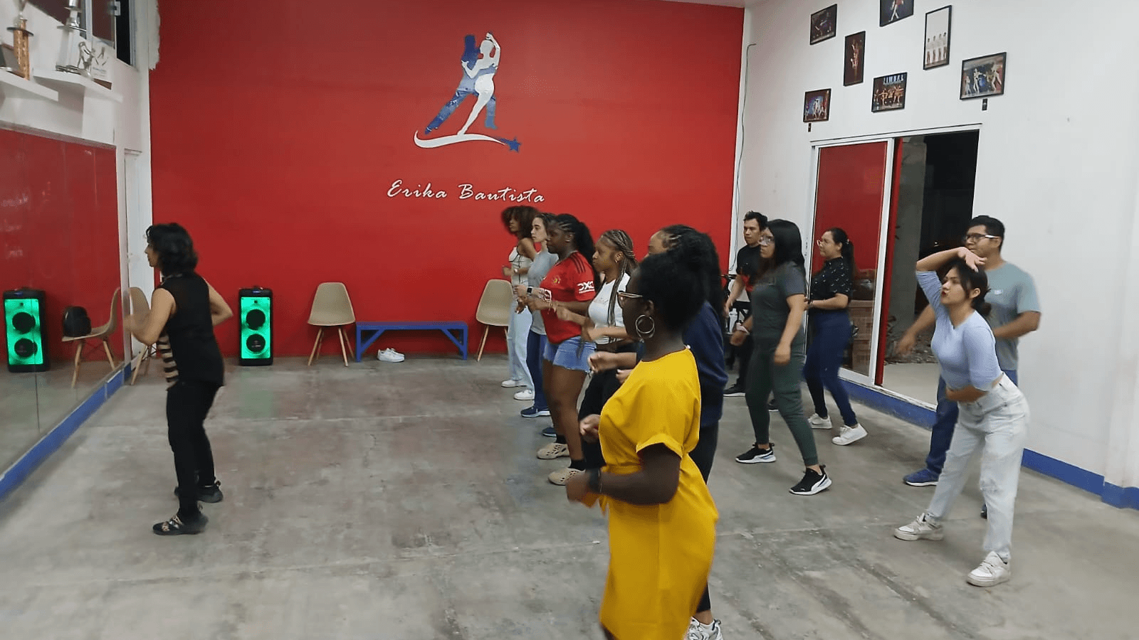 HU Spanish Salsa and bachata dance class, Study Abroad at Oaxaca, Mexico, Spring Break 