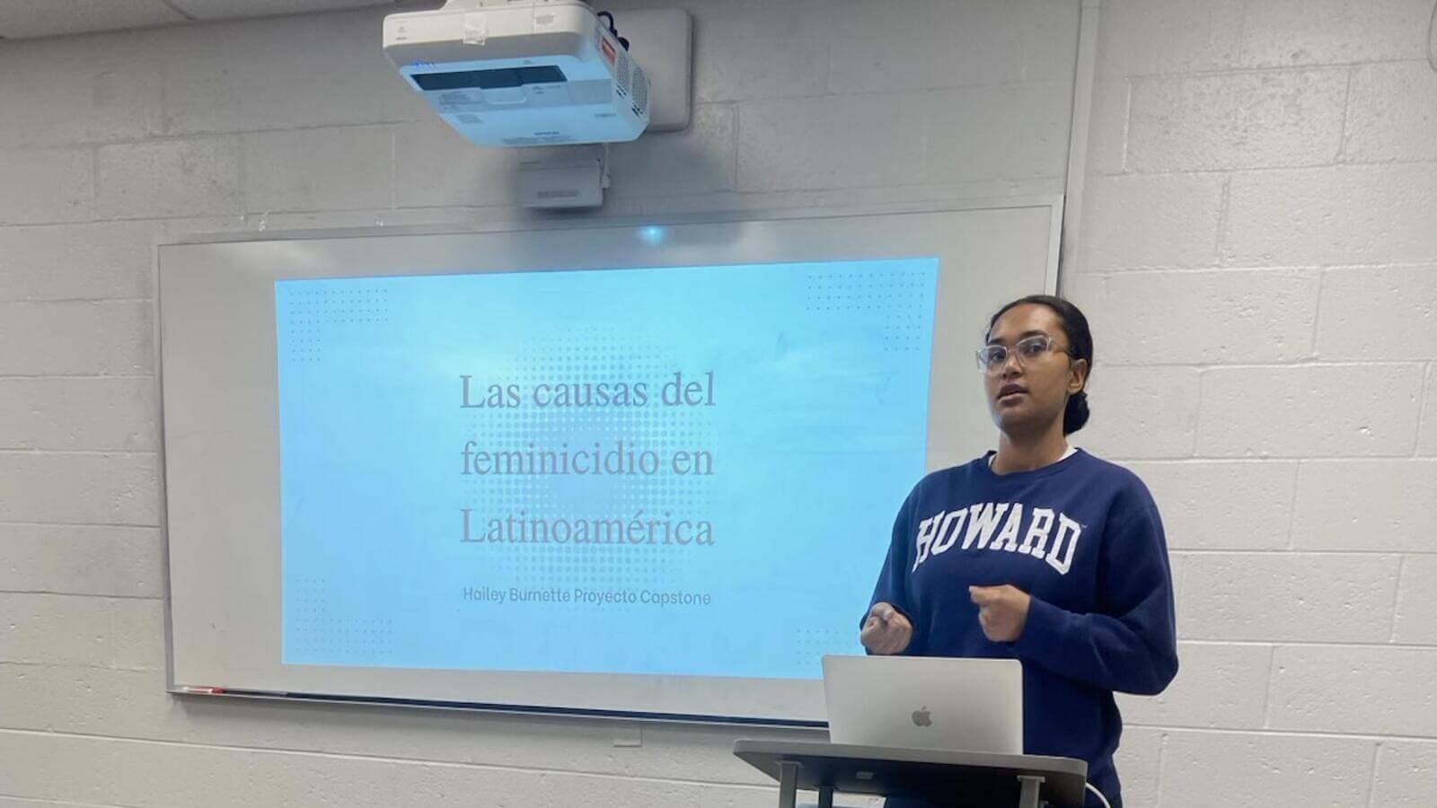 Capstone Presentations (Spanish Majors), May 2025