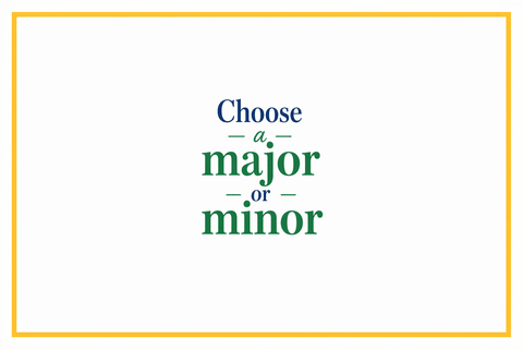 Major or minor