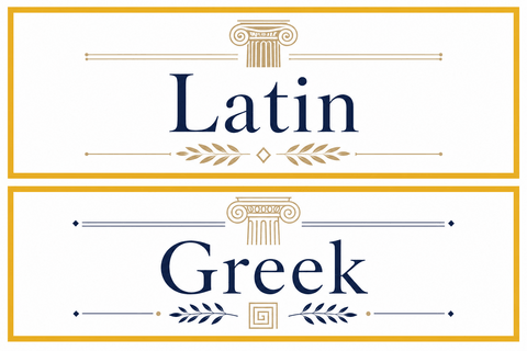 Latin and Greek