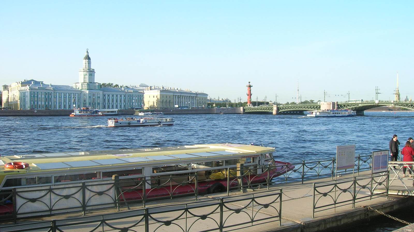 Saint Petersburg, Russia, the Neva River.