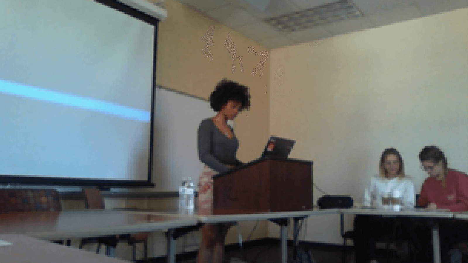 Lexis Hill presents at University of Maryland