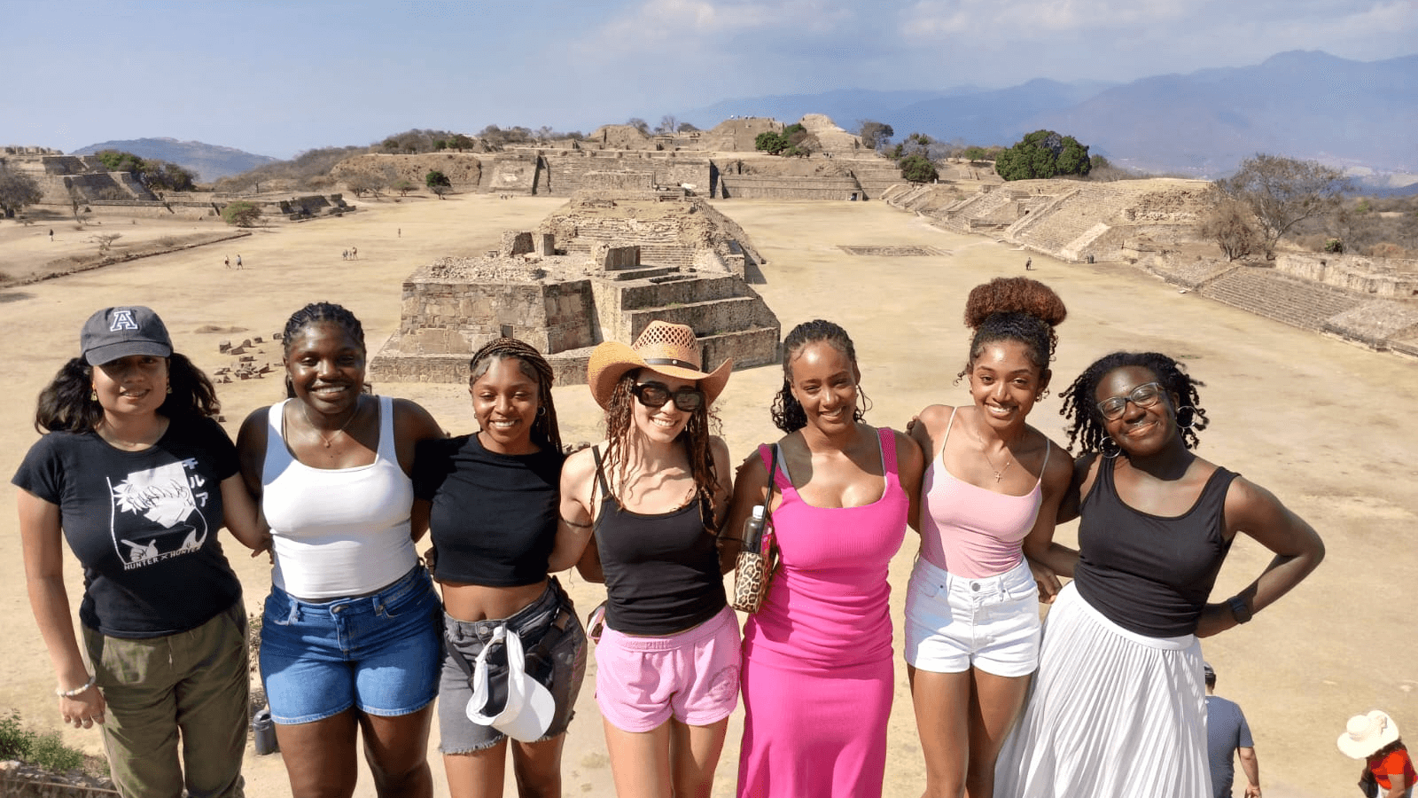 Visiting the Zapotec ruins, Spring Break 2025