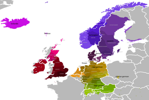 Germanic Languages Creative Commons License